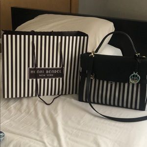 Henri Bendel top handel satchel